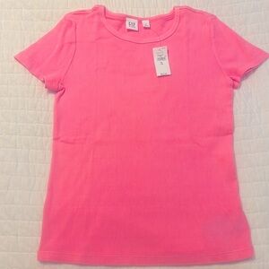 Gap Kids Ribbed Pink Top
